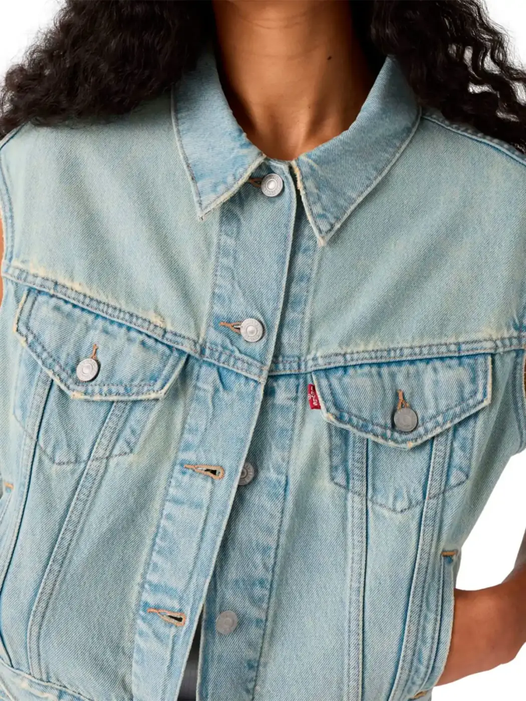 CASACA MUJER LEVI'S SHRUNKEN 90S TRUCKER - 4