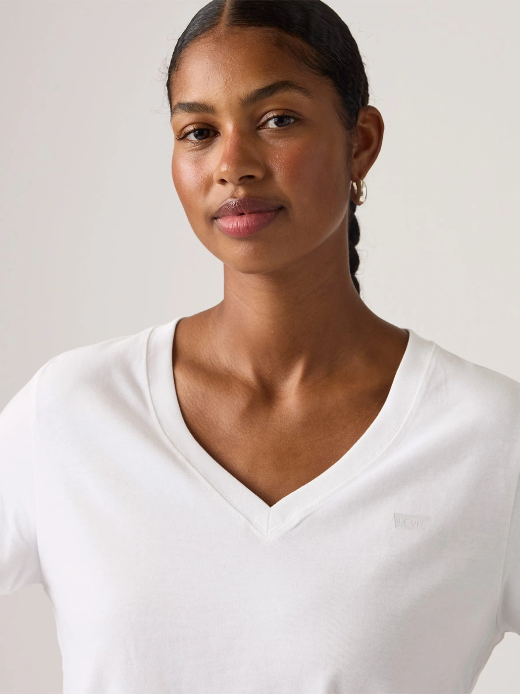 POLO ALGODÓN MUJER LEVIS FAVORITE V-NECK HM - 4