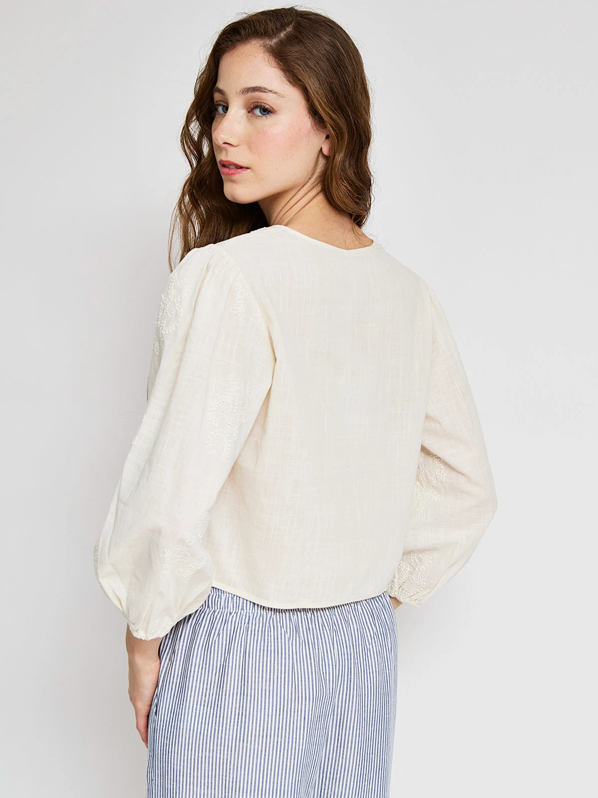 BLUSA MANGA LARGA ALGODÓN INDEX MUJER - 2