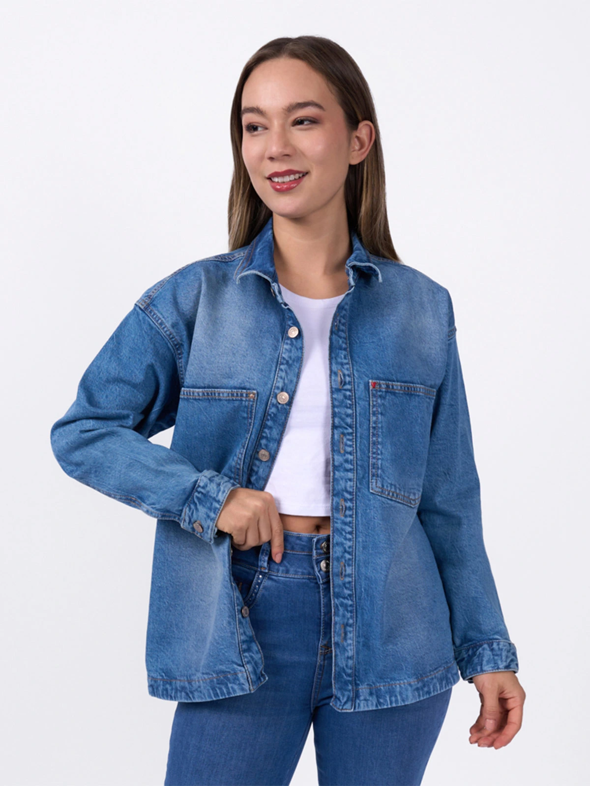 CAMISA MUJER MACHINE ADRIALE - 1