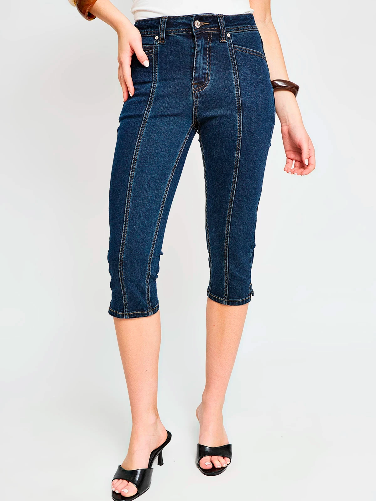PANTALÓN ALGODÓN CAPRI MUJER INDEX - ELEGIDO TINI - 2
