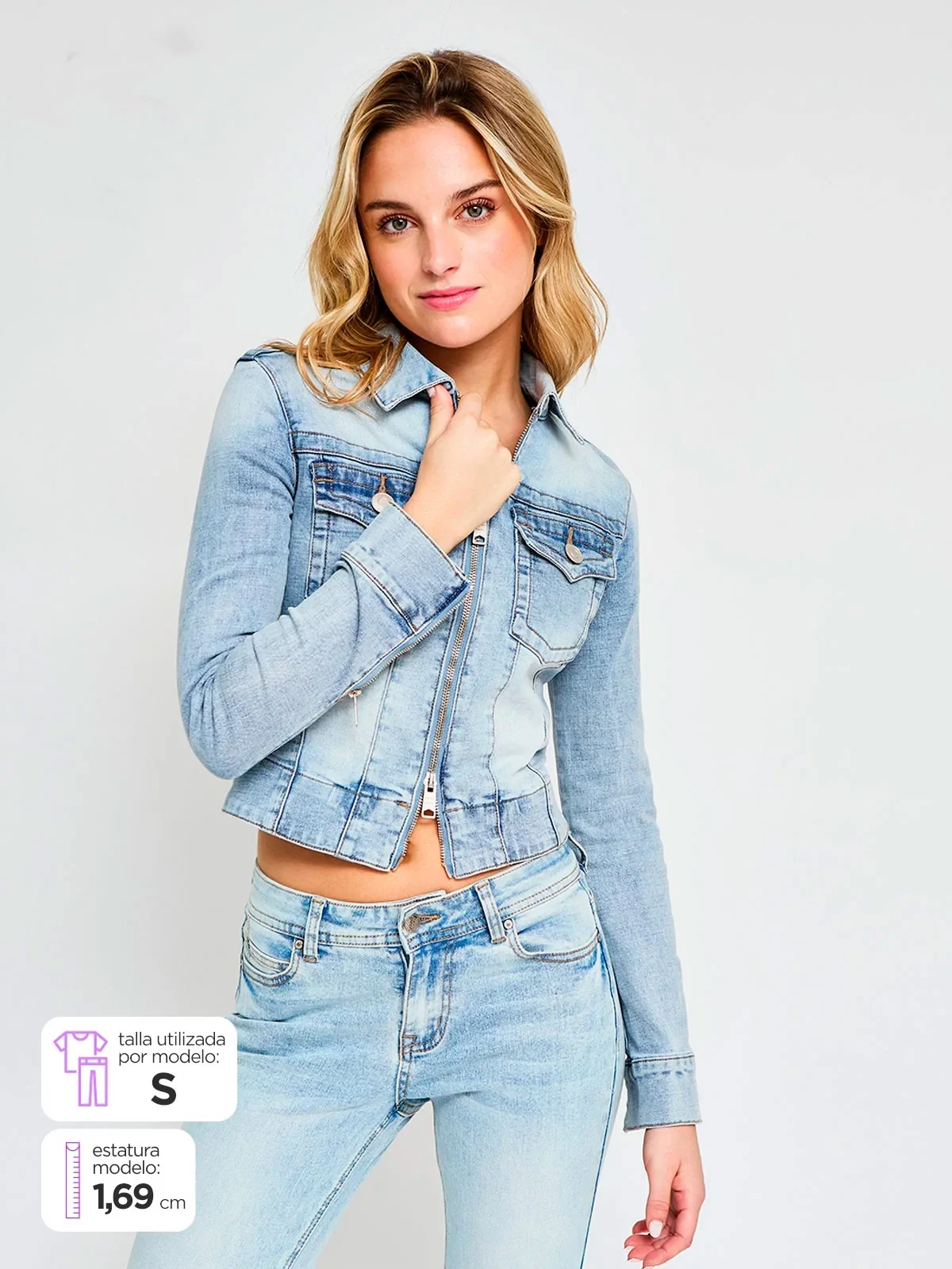 CASACA ALGODÓN MUJER INDEX CORTA - ELEGIDO TINI - 2