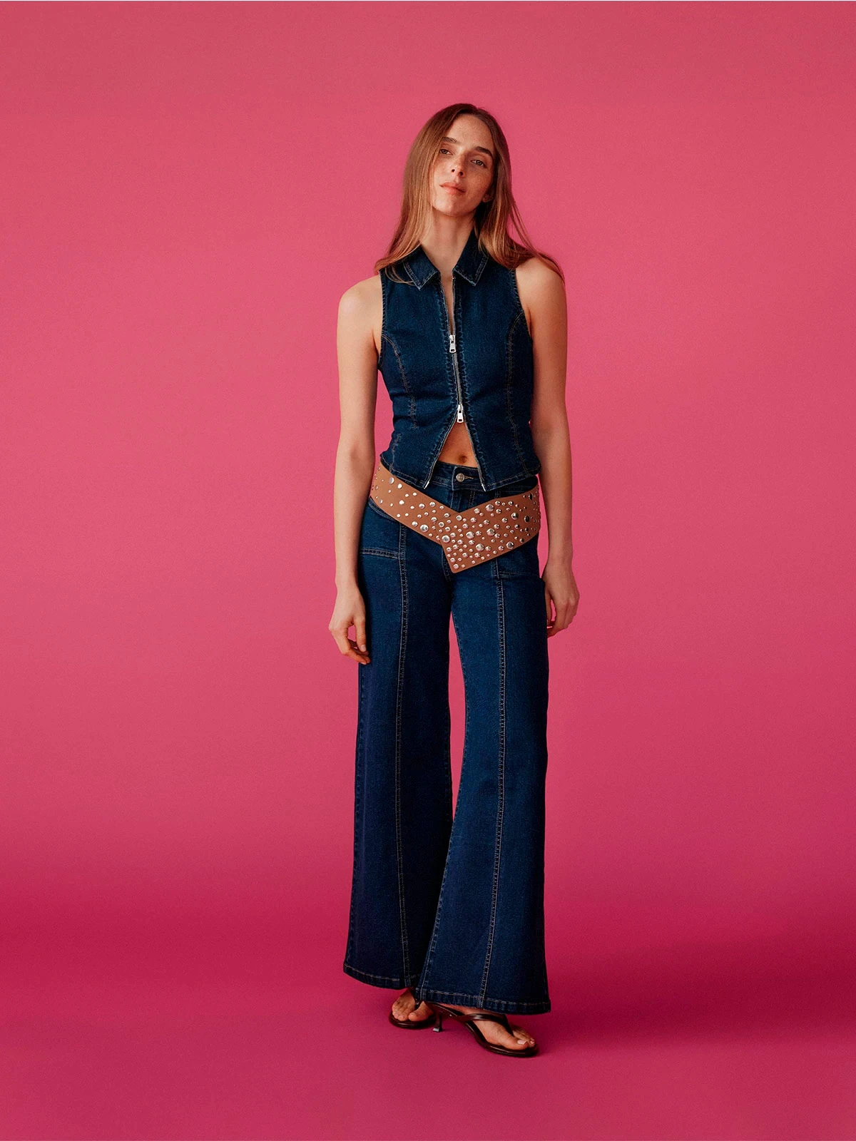 JEANS ALGODÓN REGULAR MUJER INDEX - ELEGIDO TINI - 1