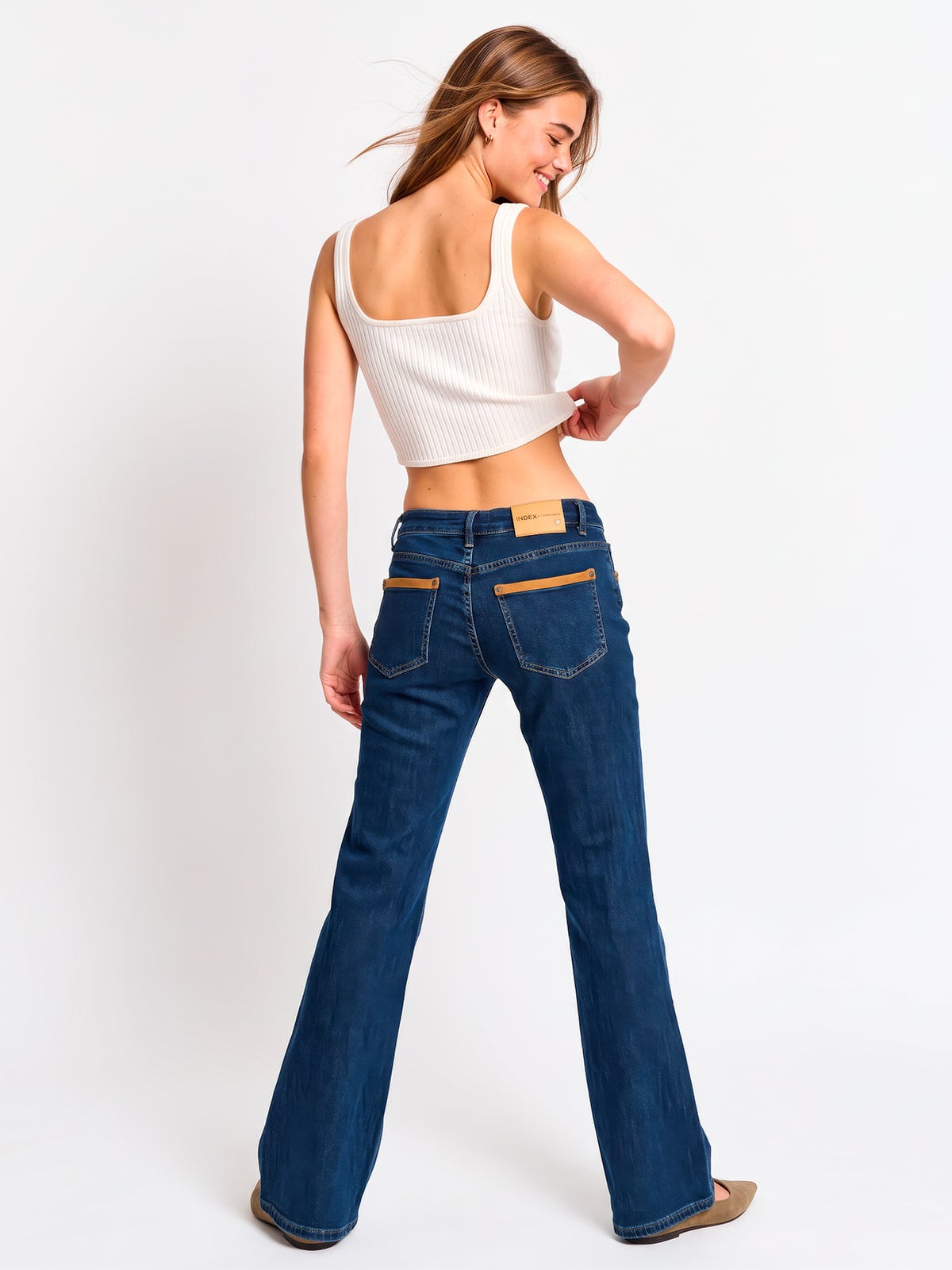 JEANS ALGODÓN REGULAR MUJER INDEX - ELEGIDO TINI - 2
