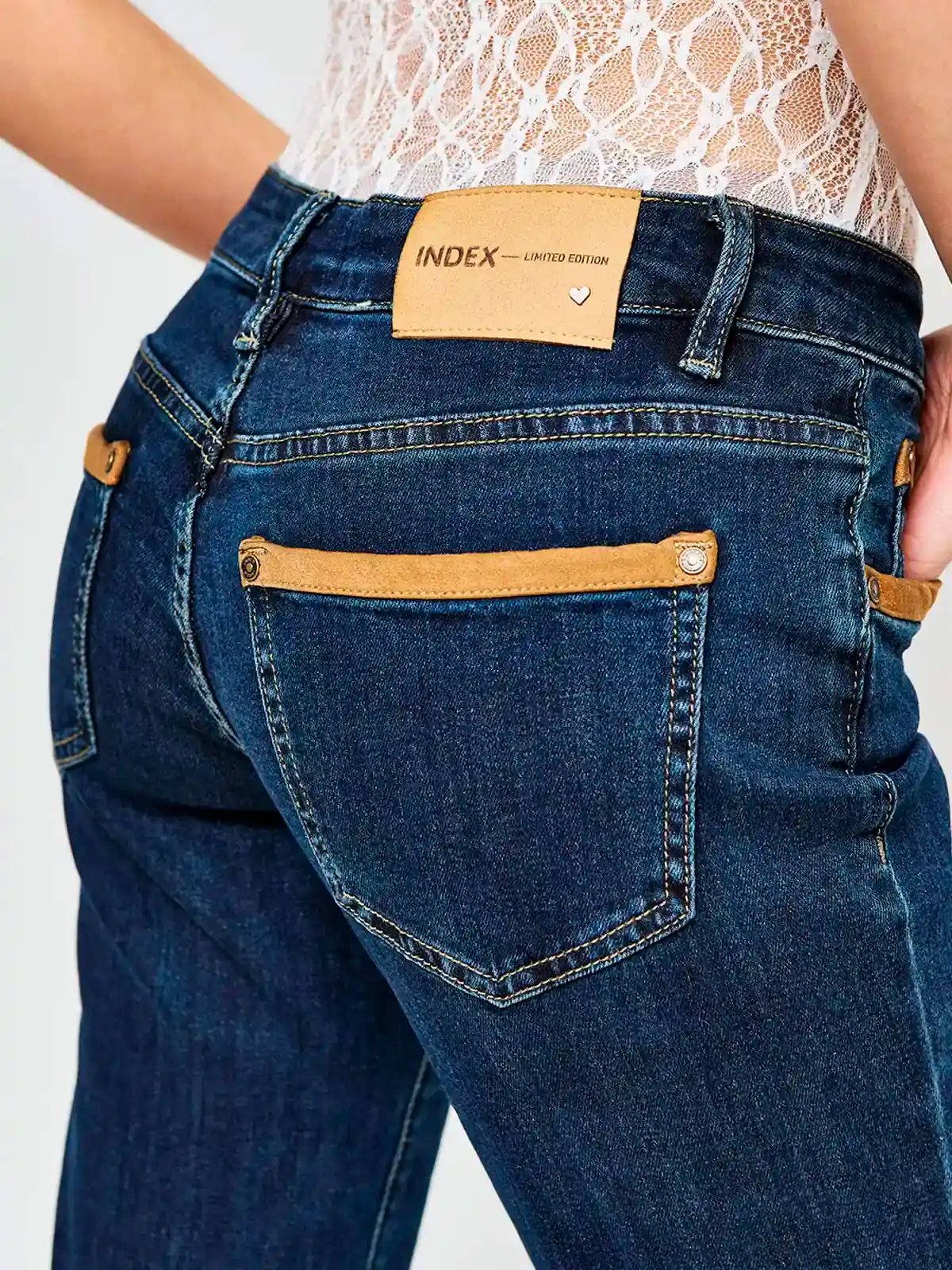 JEANS ALGODÓN REGULAR MUJER INDEX - ELEGIDO TINI - 5