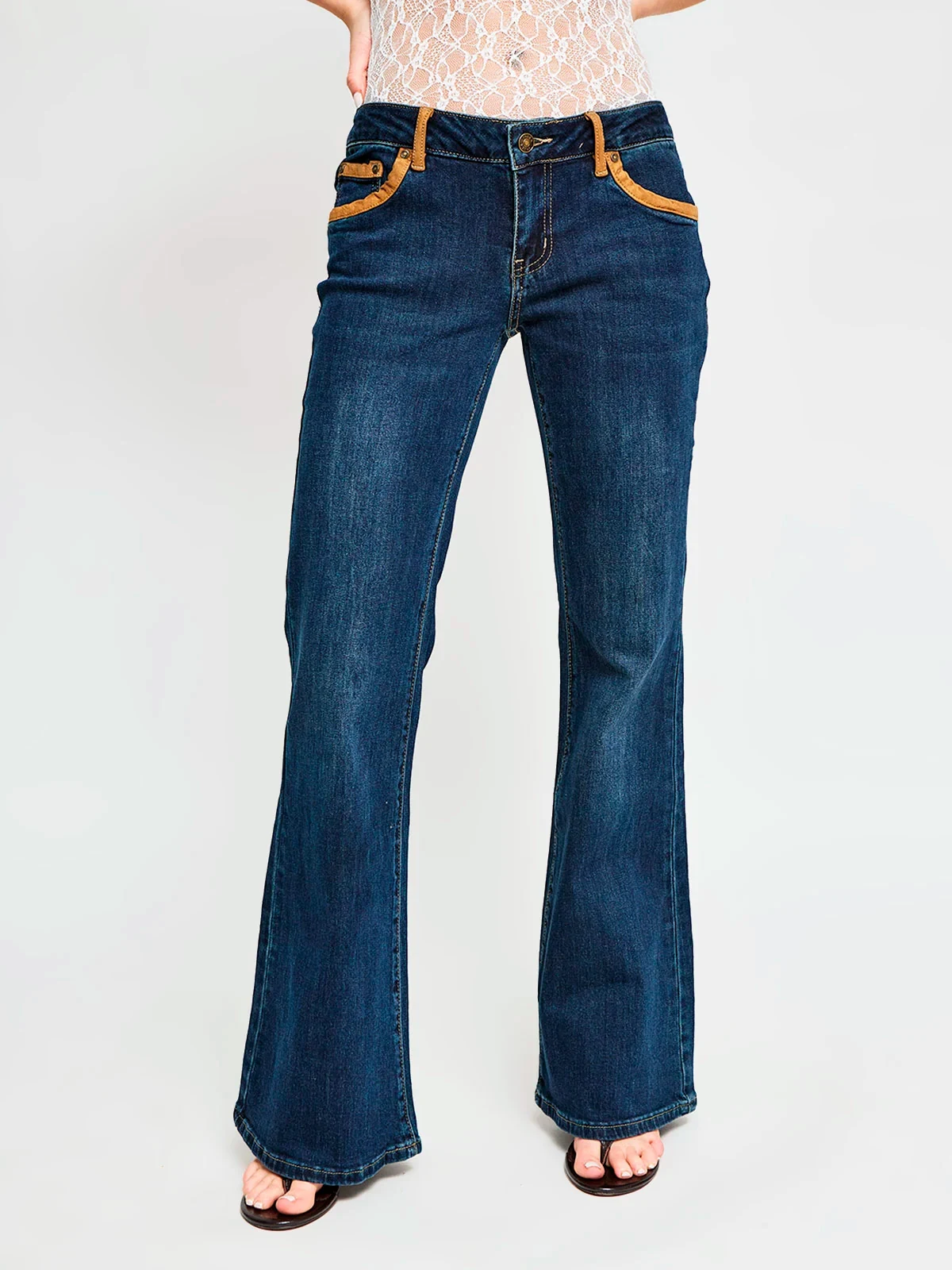 JEANS ALGODÓN REGULAR MUJER INDEX - ELEGIDO TINI - 3