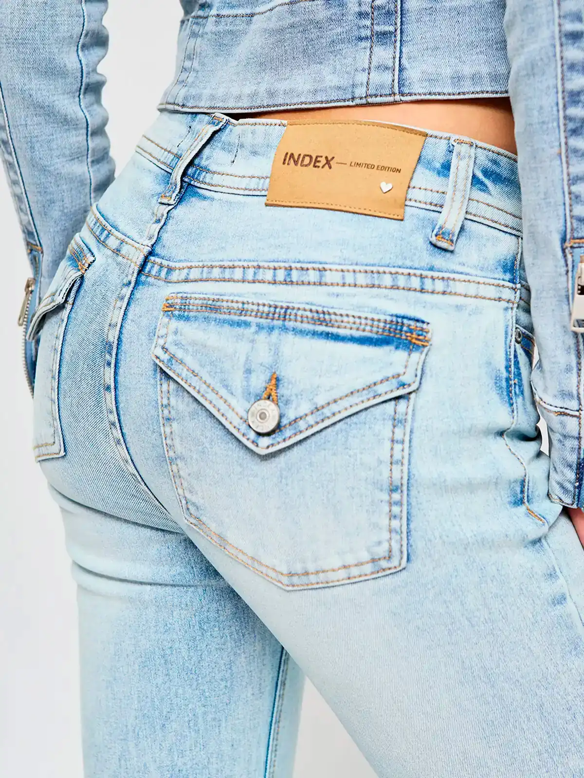JEANS ALGODÓN REGULAR MUJER INDEX - ELEGIDO TINI - 5