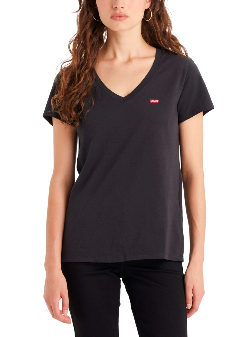 POLO ALGODÓN MUJER LEVI'S CUELLO EN V - 1