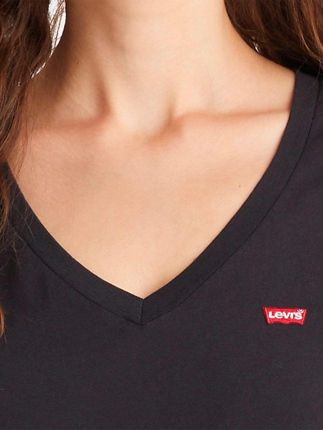 POLO ALGODÓN MUJER LEVI'S CUELLO EN V - 3
