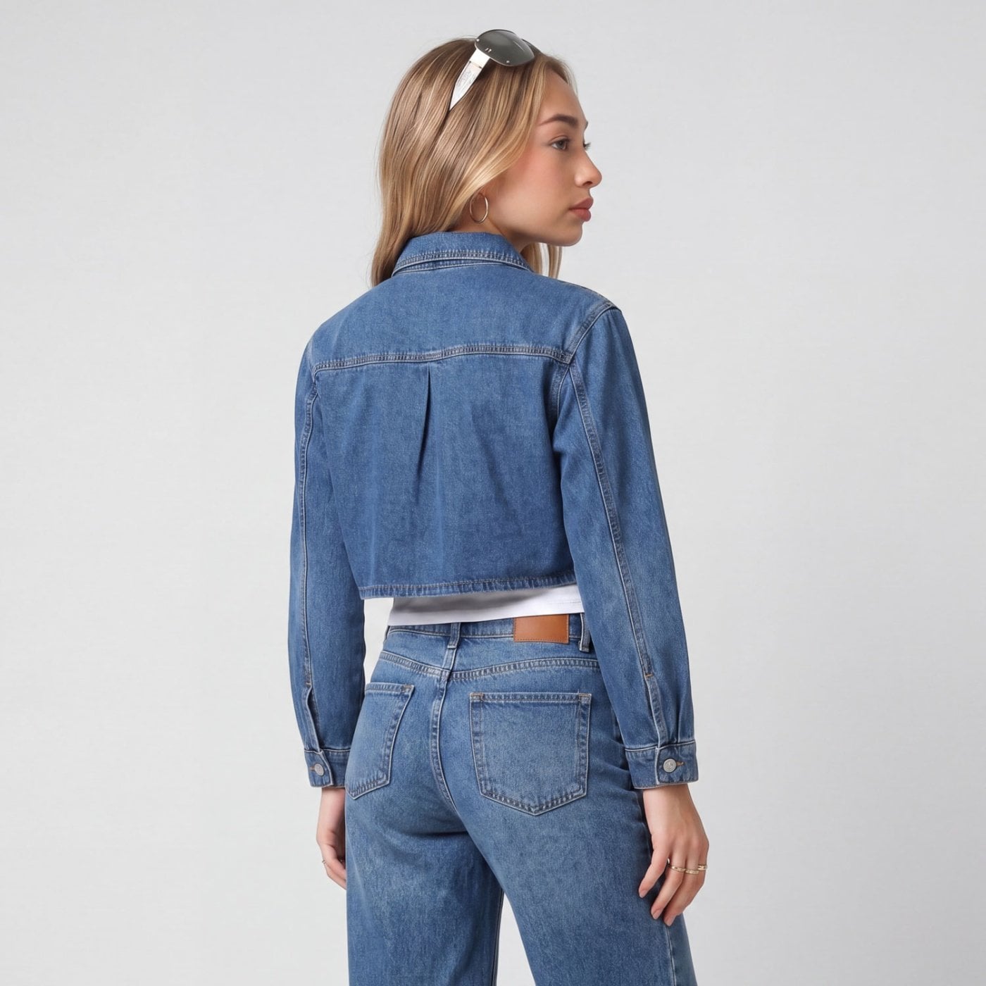 BLUSA CROP MANGA LARGA MUJER SQUEEZE EIRHIN - 3