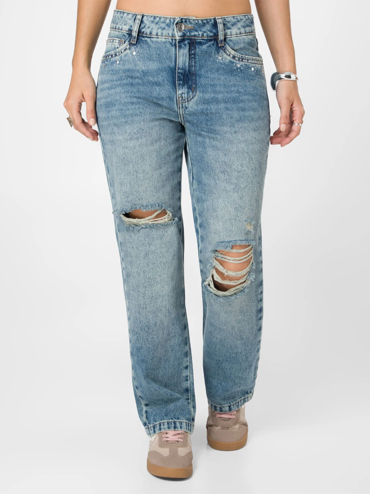 JEAN STRAIGHT MUJER SQUEEZE HAZLHE - 1