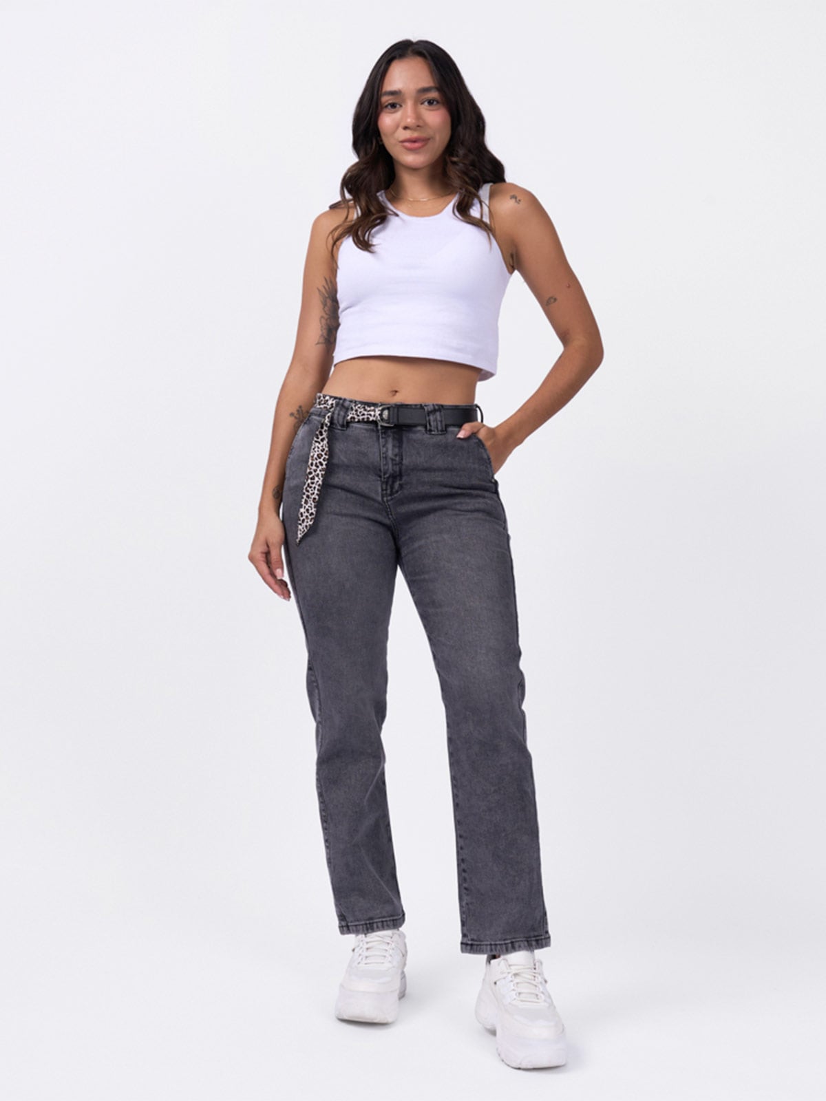 JEANS MUJER BRONCO YOUNMING - 1