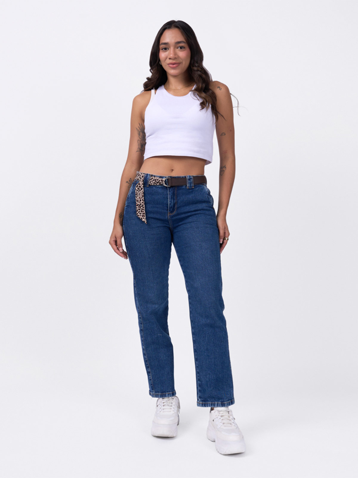 JEANS MUJER BRONCO YOUNMING - 1