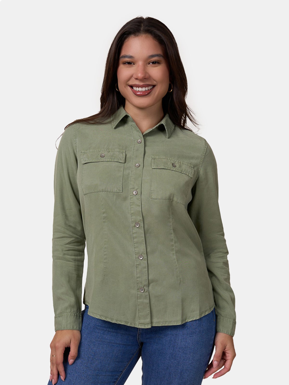 BLUSA MANGA LARGA MUJER BRONCO CHOI - 1