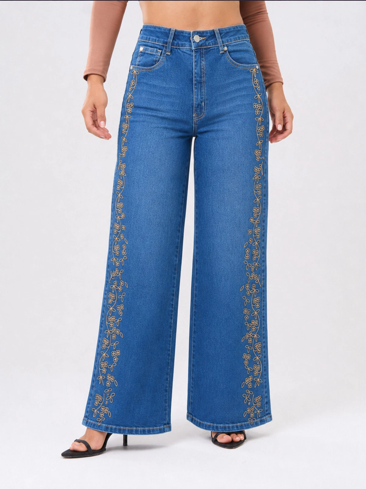 JEAN REGULAR FIT MUJER GLAM DALILA - 1