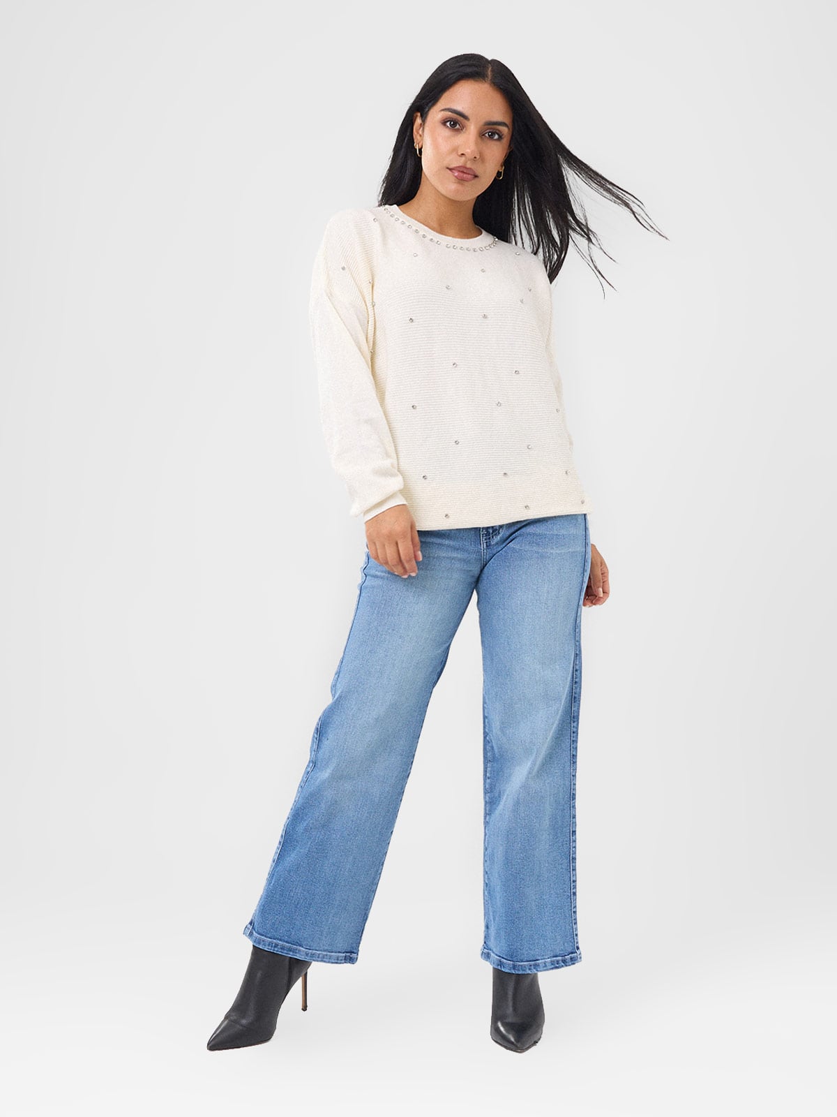 JEAN REGULAR FIT GLAM AMBAR - 1