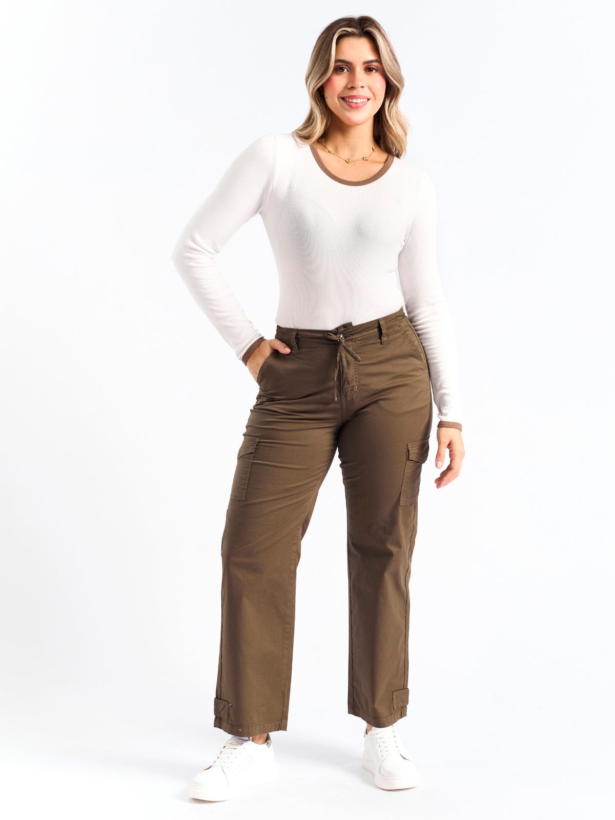 PANTALÓN CARGO MUJER PARADA 111 LUISA - 1