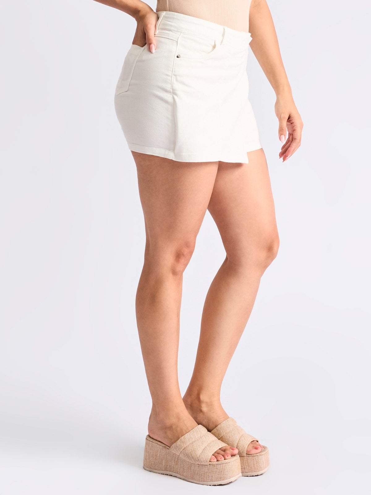 FALDA SHORT MUJER PARADA 111 ANALIA - 3