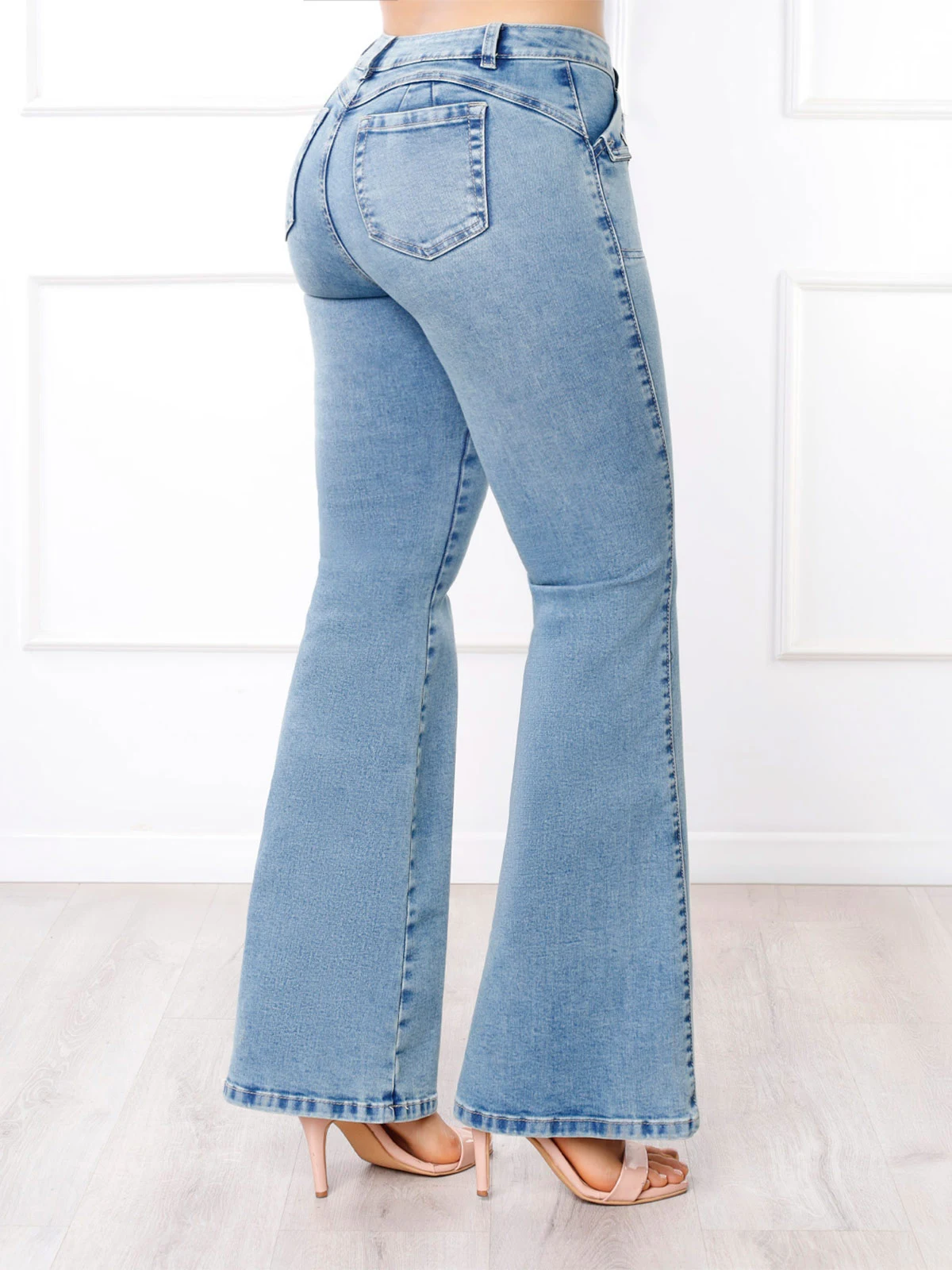JEANS FLARE MUJER KANSAS SHENDRA - 3