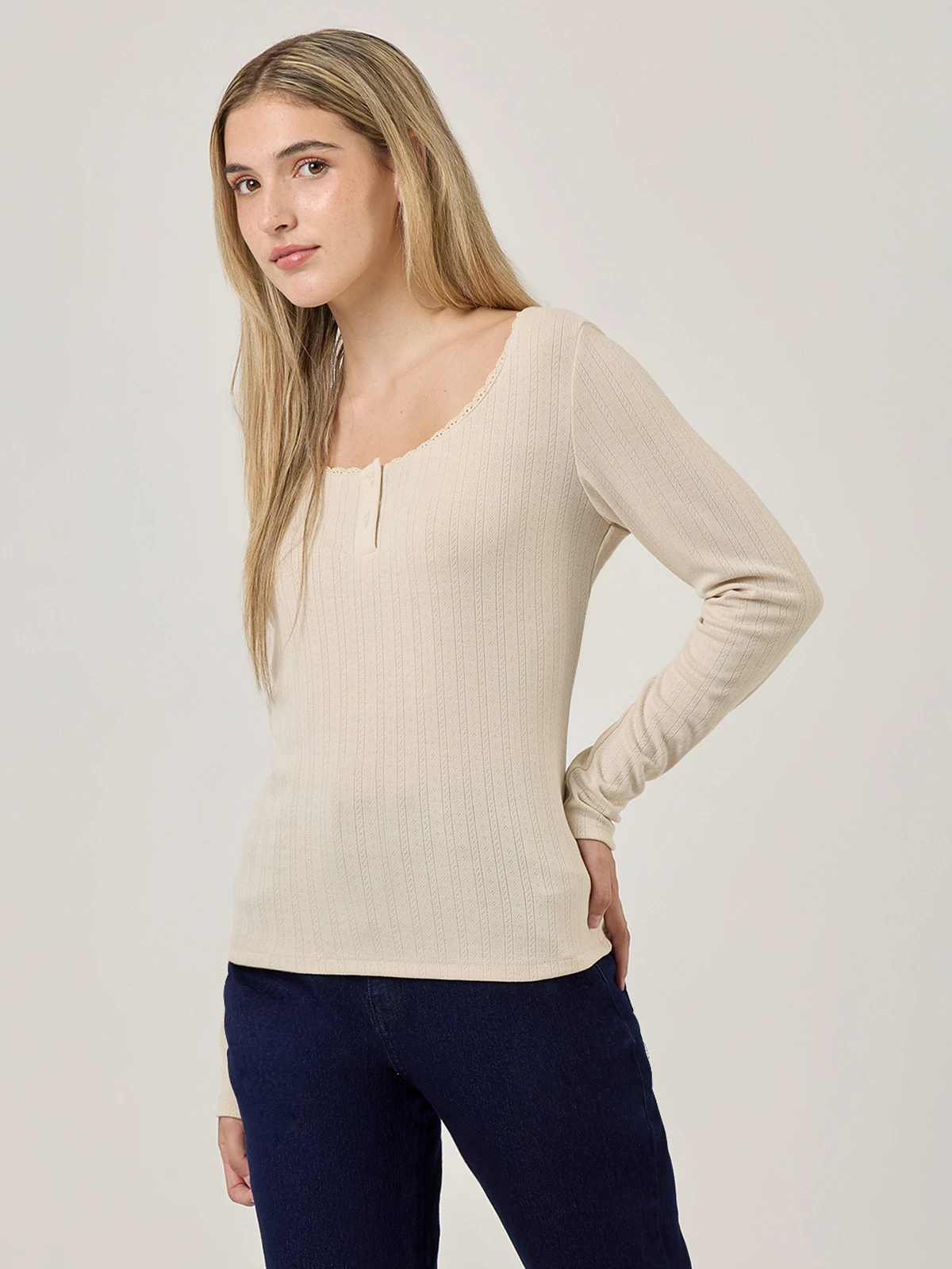 POLO MANGA LARGA ALGODÓN MUJER PEPE JEANS - 3