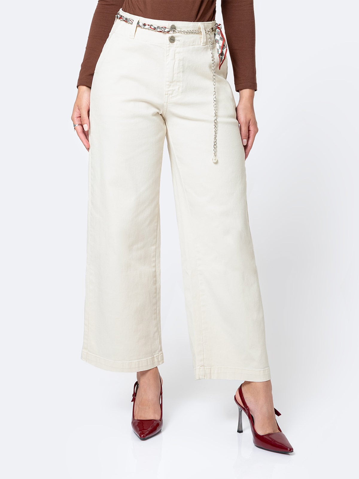 PANTALÓN WIDELEG MUJER PIONIER SOLHI - 1
