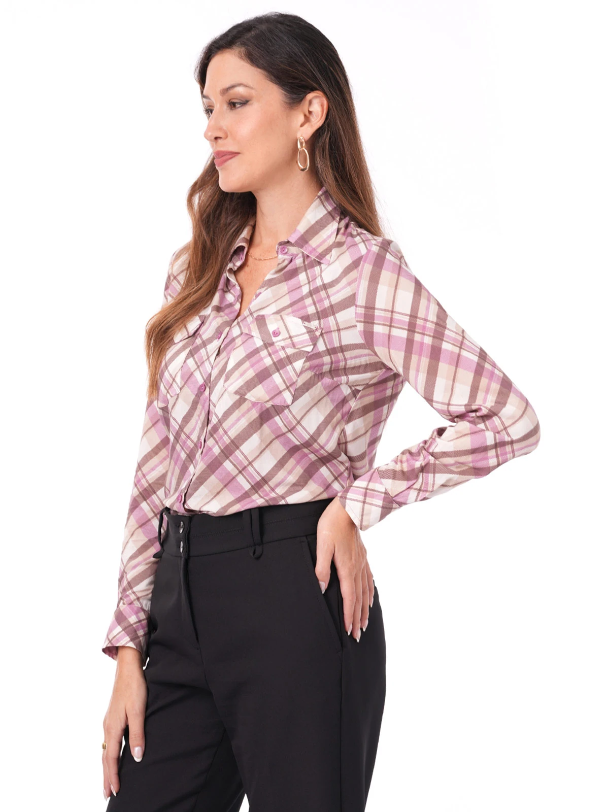 BLUSA MANGA LARGA MUJER CP MODA DE COLECCIÓN SALZBURG - 3