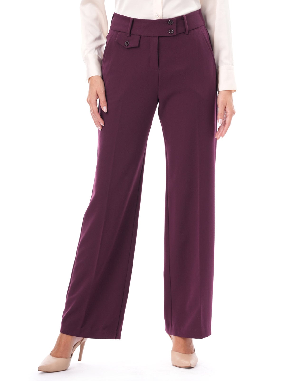 PANTALÓN RECTO MUJER CP MODA DE COLECCIÓN BASEL - 1