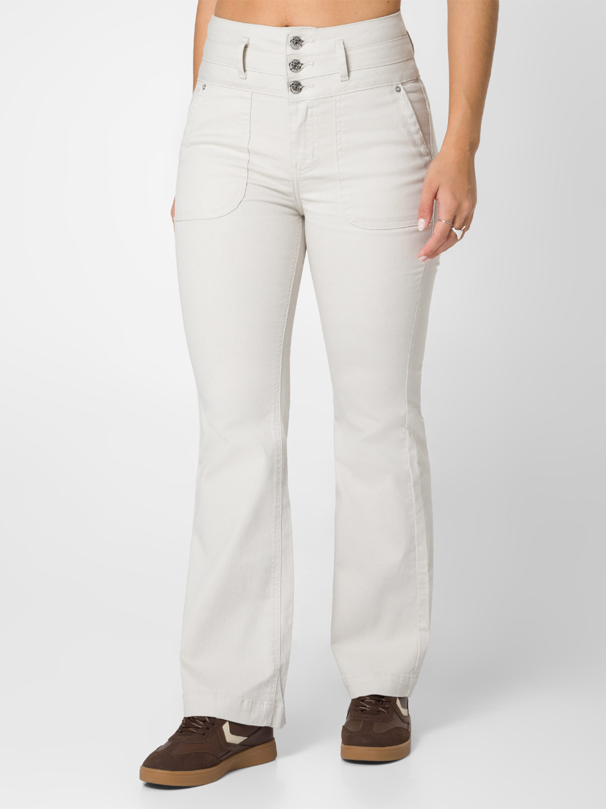 PANTALÓN FLARE MUJER SQUEEZE YAELIA - 1