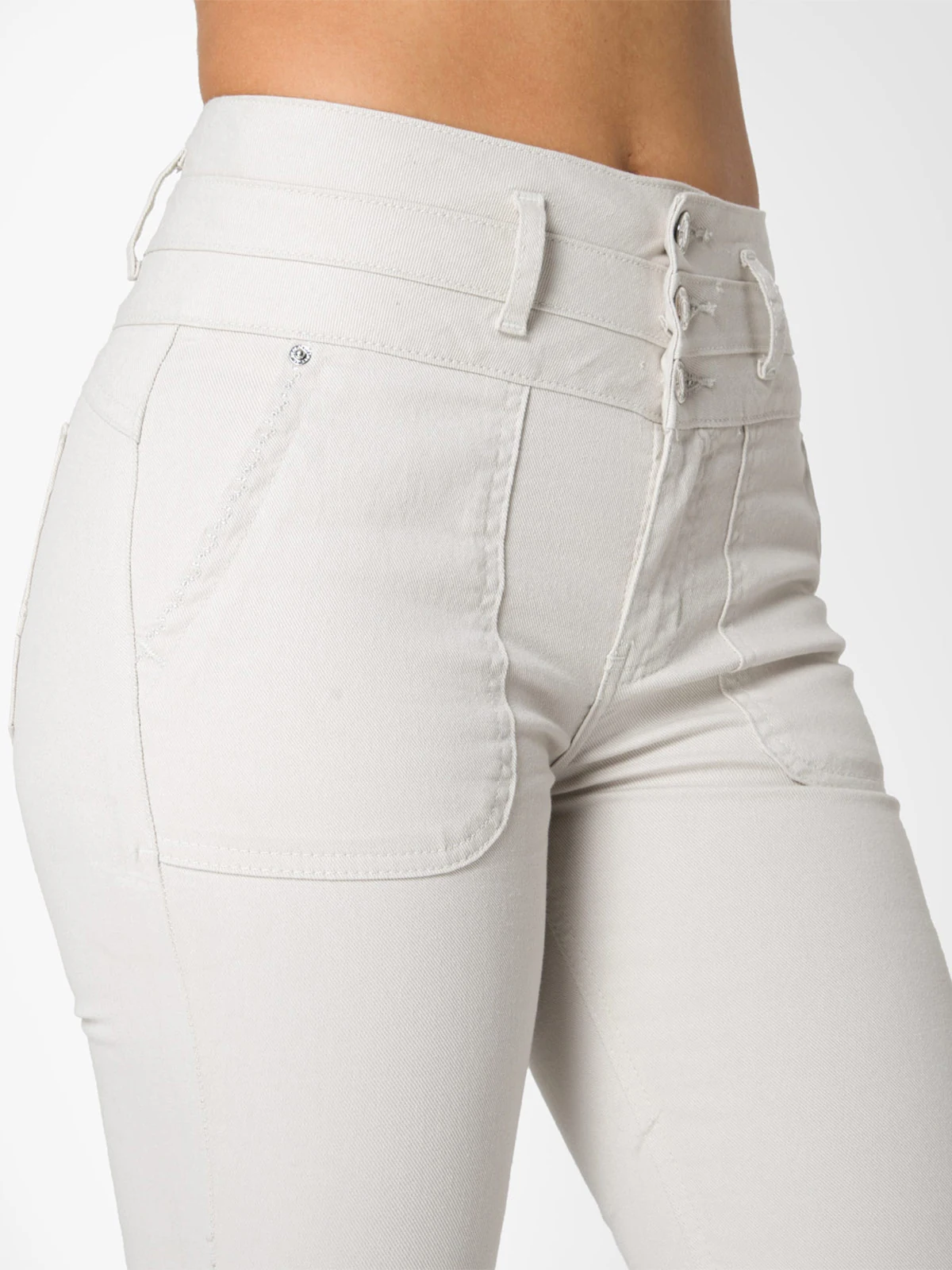 PANTALÓN FLARE MUJER SQUEEZE YAELIA - 3