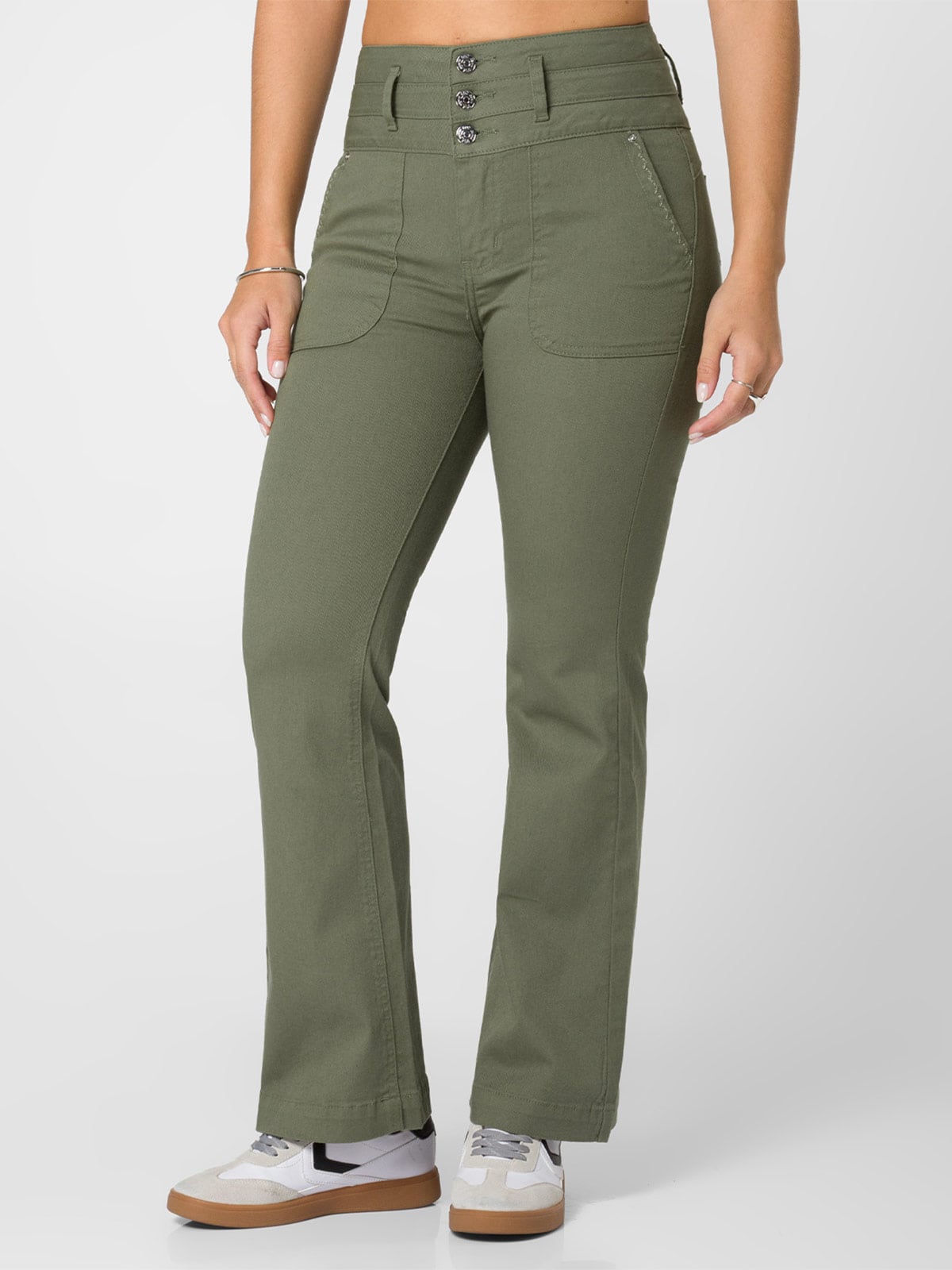 PANTALÓN FLARE MUJER SQUEEZE YAELIA - 1
