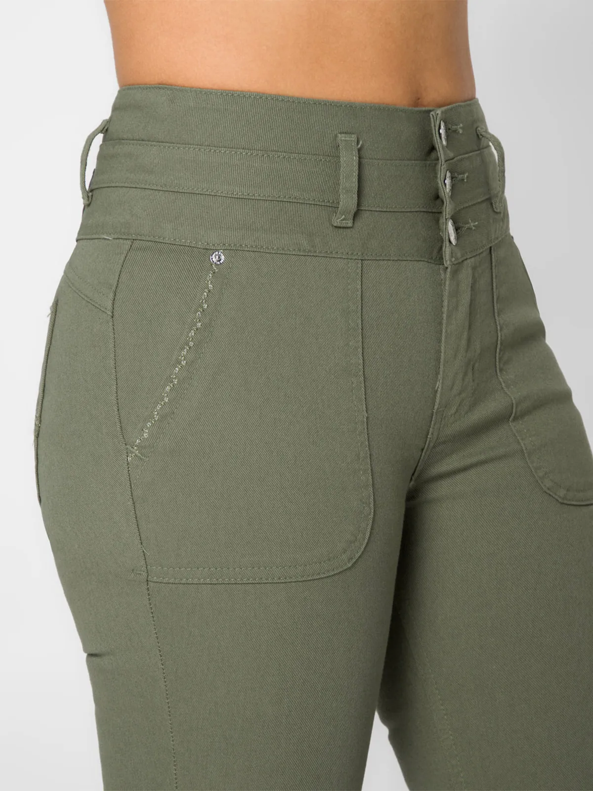 PANTALÓN FLARE MUJER SQUEEZE YAELIA - 4