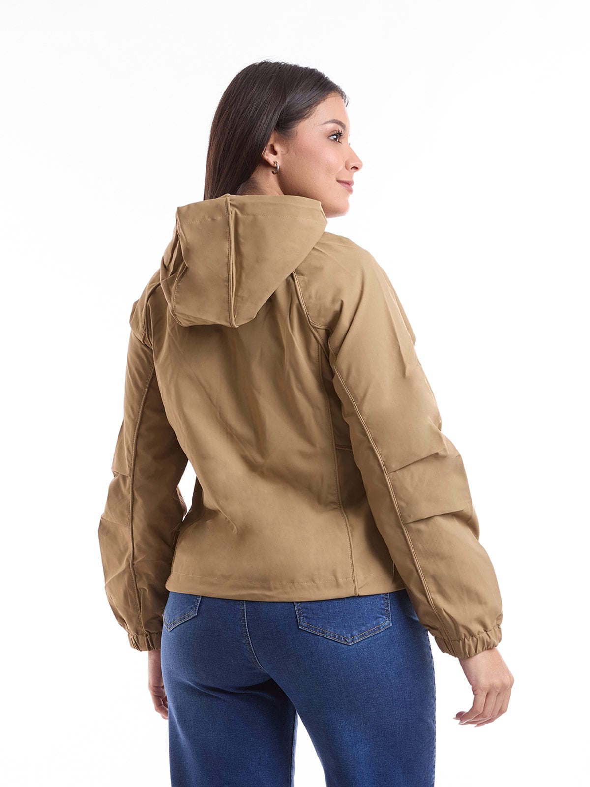 CASACA MUJER METAL JEANS CORTAVIENTO KIMI - 3