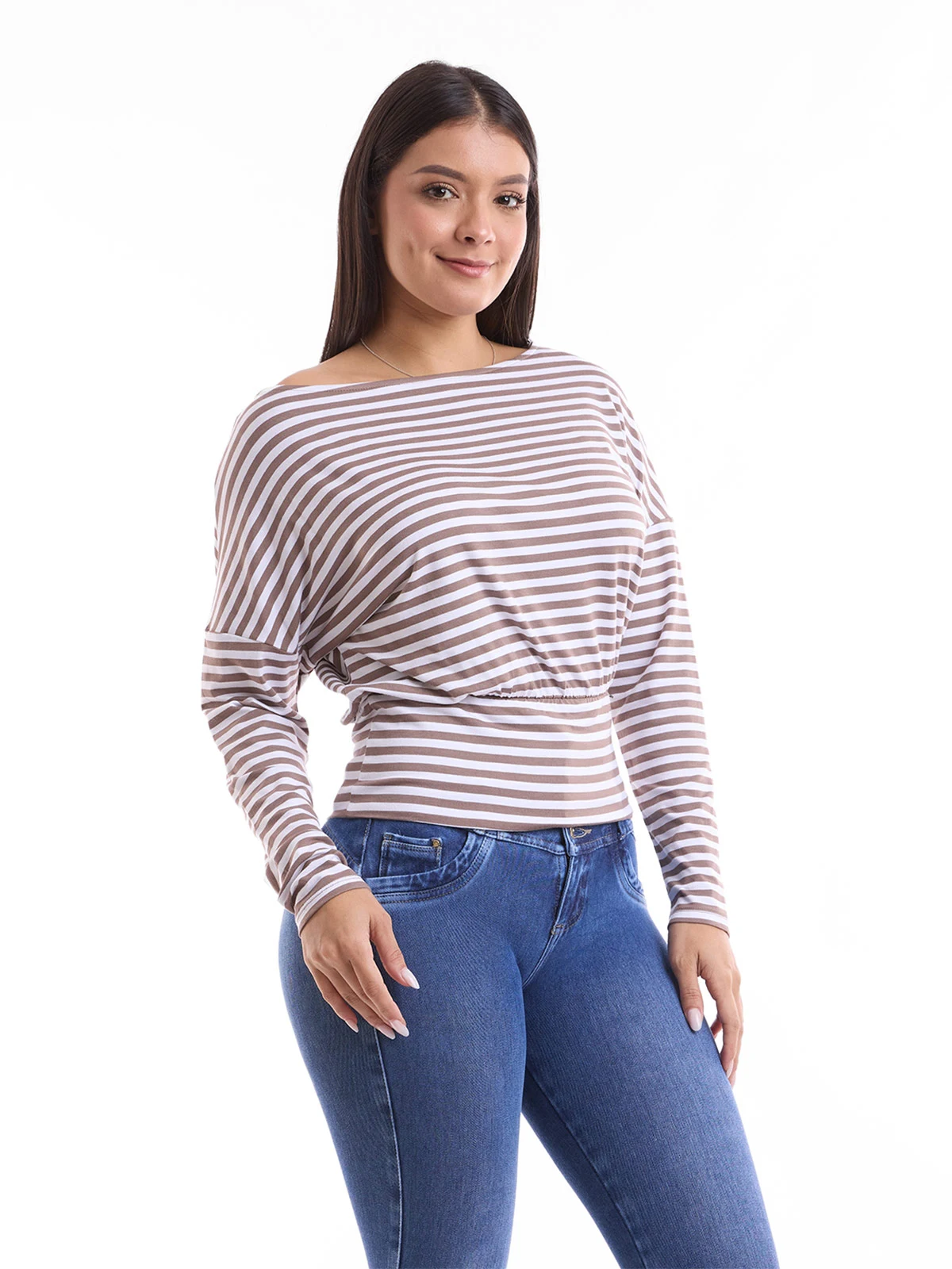 POLO MUJER METAL JEANS RAYAS ATENAS - 2