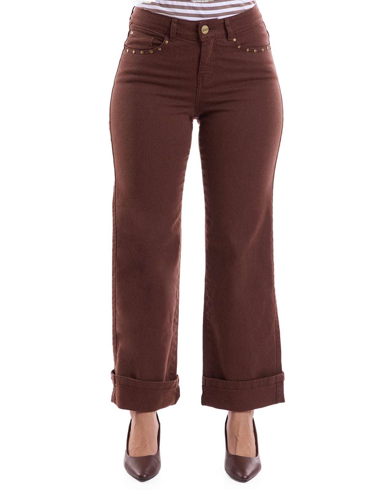 JEANS STRAIGHT MUJER METAL JEANS CAMILLE - 2