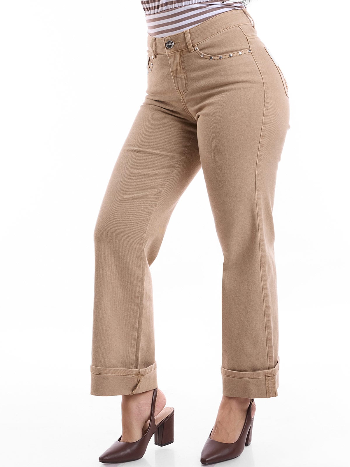 JEANS STRAIGHT MUJER METAL JEANS CAMILLE - 2
