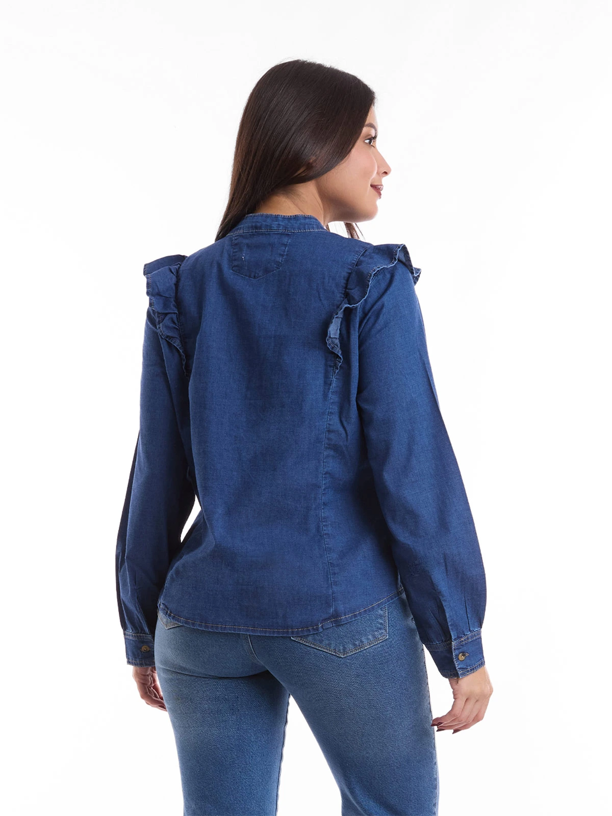 BLUSA MUJER METAL JEANS DENIM EMMA - 3