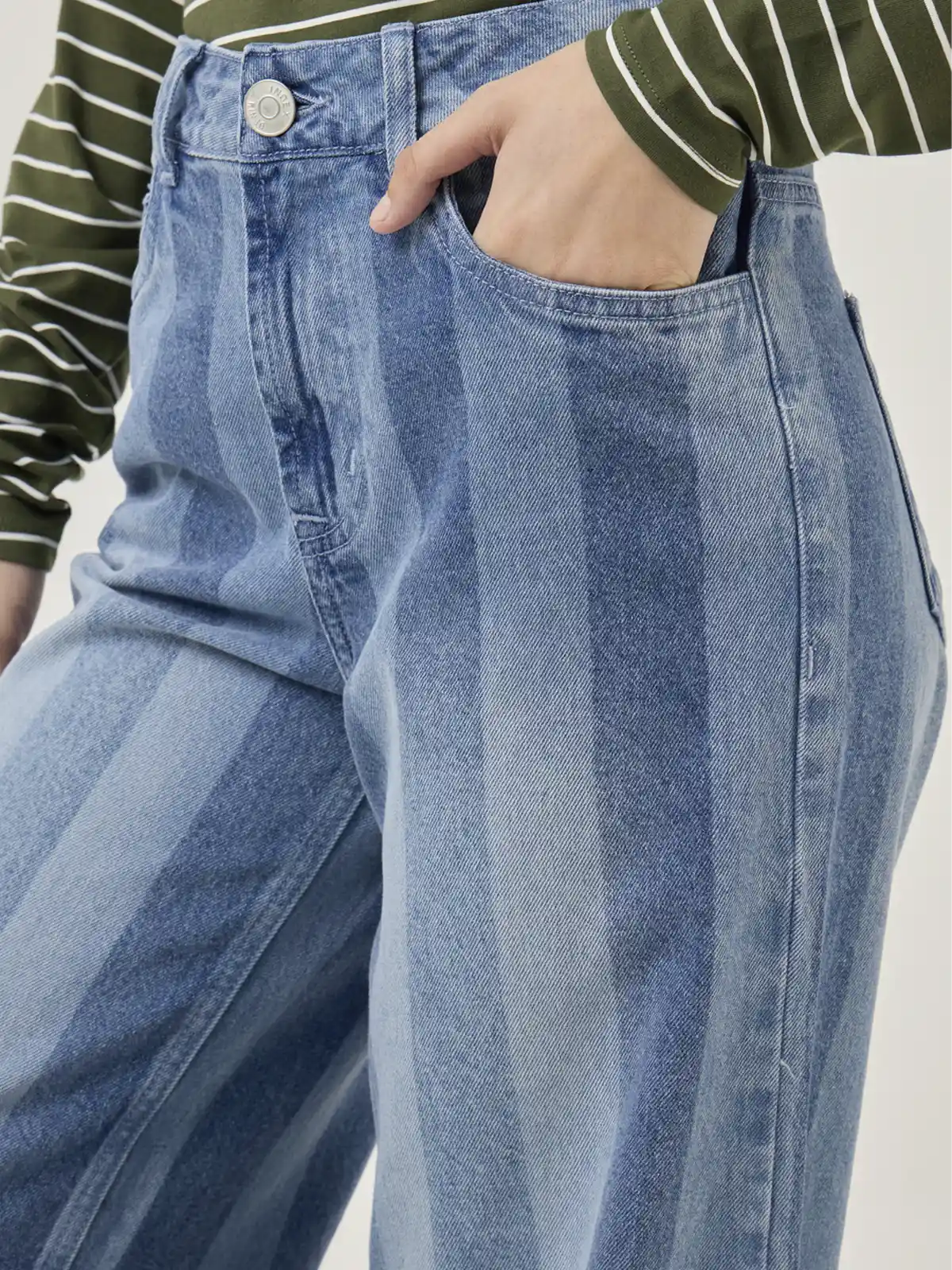 JEAN MUJER INDEX CESTRIPES - 4