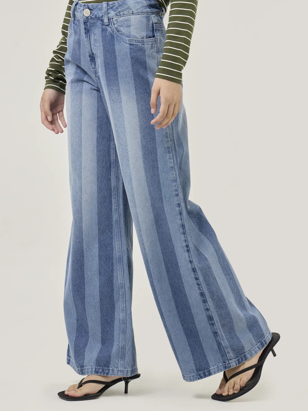 JEAN MUJER INDEX CESTRIPES - 5