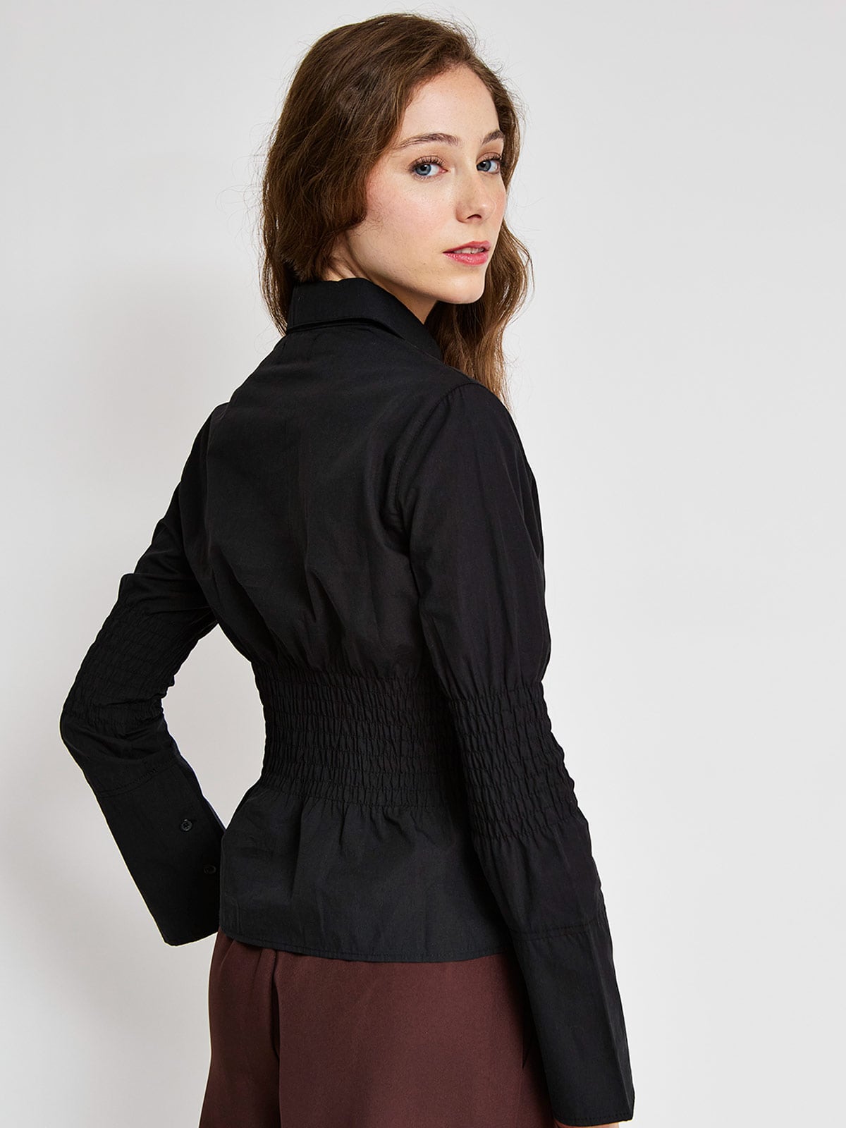 BLUSA MANGA LARGA ALGODÓN MUJER INDEX - ELEGIDO TINI - 2