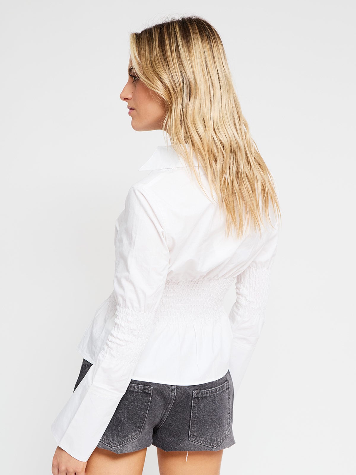 BLUSA MANGA LARGA ALGODÓN MUJER INDEX - ELEGIDO TINI - 2