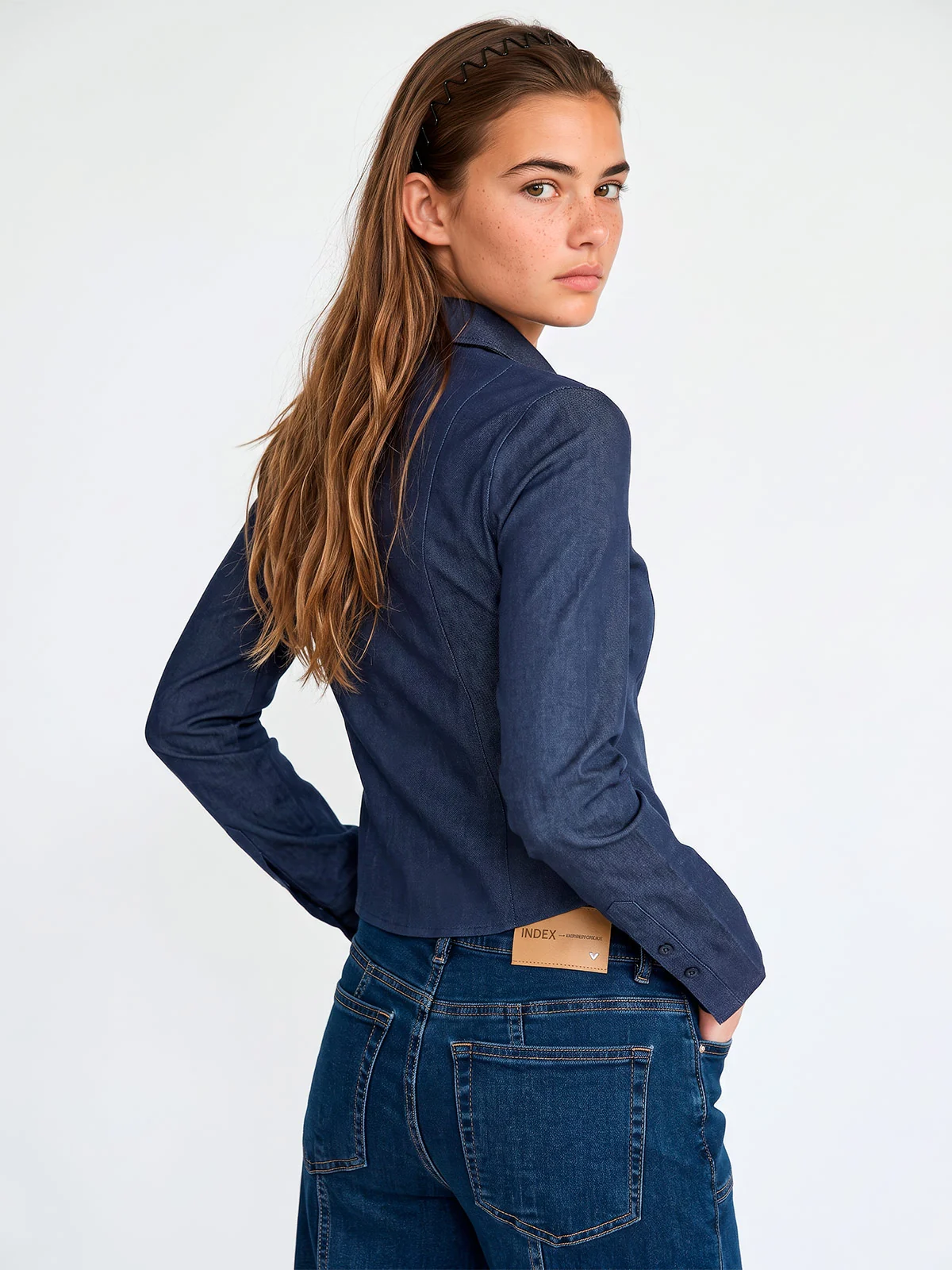 BLUSA MANGA LARGA MUJER INDEX - ELEGIDO TINI - 2