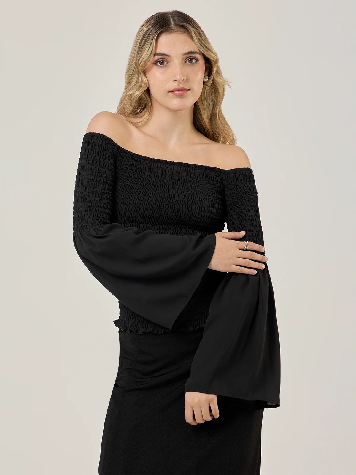 BLUSA MANGA LARGA MUJER BARBADOS BEFI - 1
