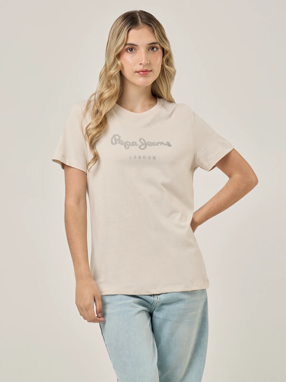POLO MANGA CORTA ALGODÓN MUJER PEPE JEANS - 1