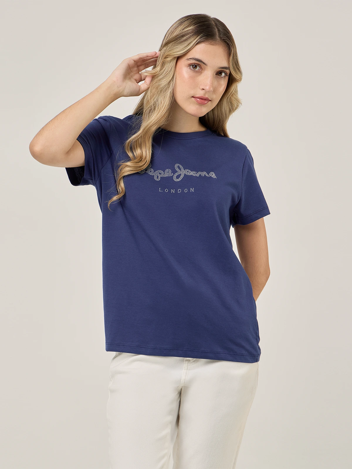 POLO MANGA CORTA ALGODÓN MUJER PEPE JEANS - 1