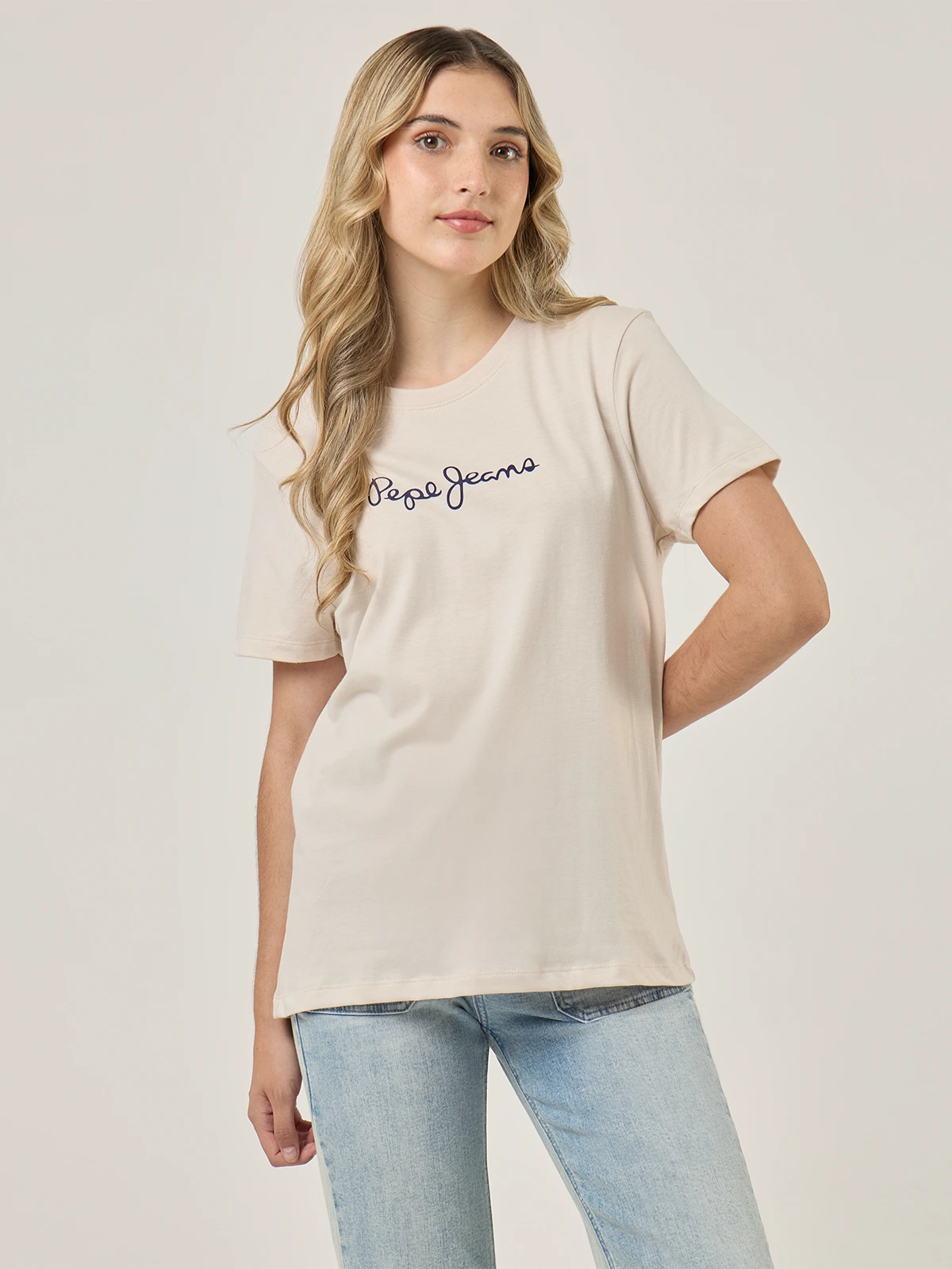 POLO MANGA CORTA ALGODÓN MUJER PEPE JEANS - 1