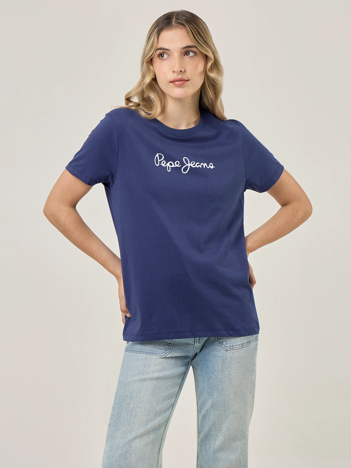 POLO MANGA CORTA ALGODÓN MUJER PEPE JEANS - 1
