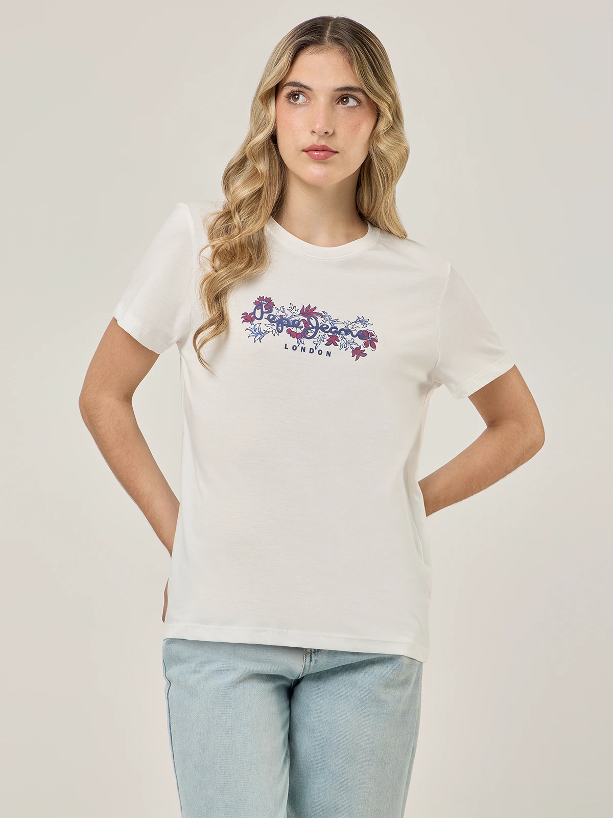 POLO MANGA CORTA ALGODÓN MUJER PEPE JEANS - 1