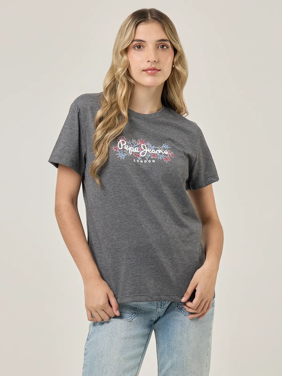 POLO MANGA CORTA ALGODÓN MUJER PEPE JEANS - 1