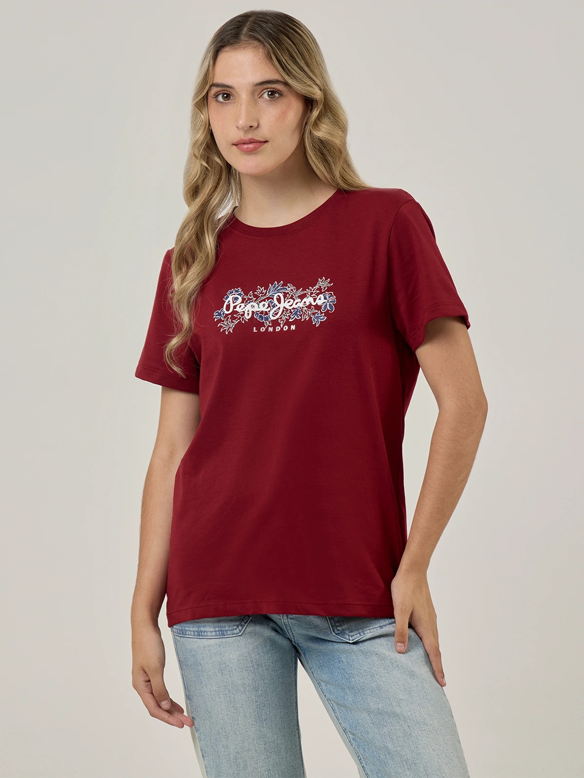 POLO MANGA CORTA ALGODÓN MUJER PEPE JEANS - 1