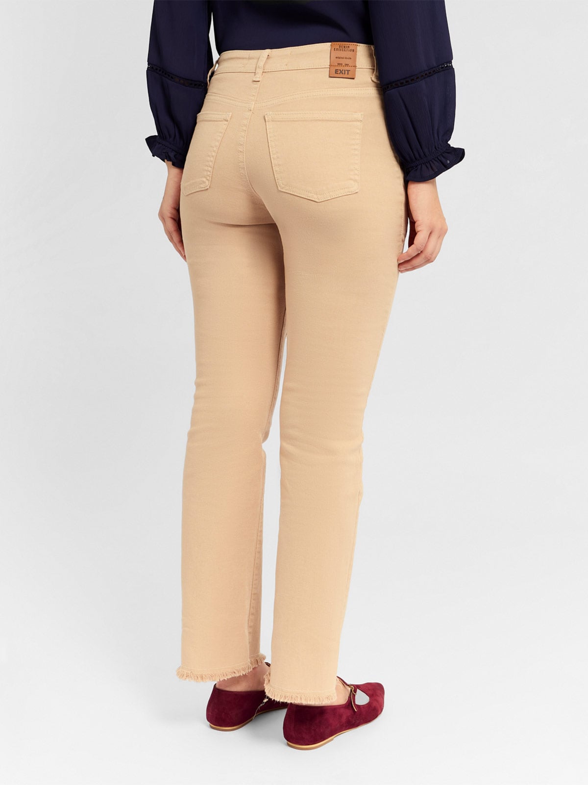 PANTALÓN MOM FIT MUJER EXIT POLLY  - 3